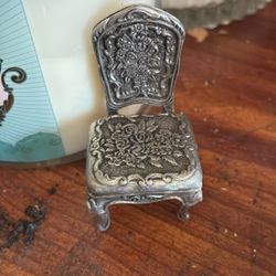 Miniature Dollhouse Chair Or Place Card