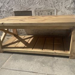 Bench And Coffee Table