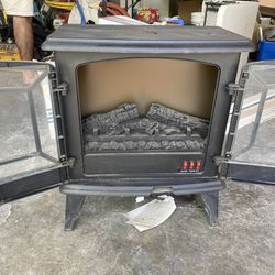 Ok, Electric Stove/ Fireplace 
