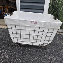 RGI Home Metal  Toy Storage Basket