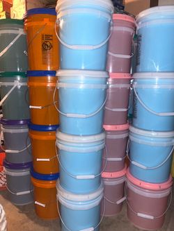 🧺 Laundry Buckets – Tide, Gain, Downy & More
