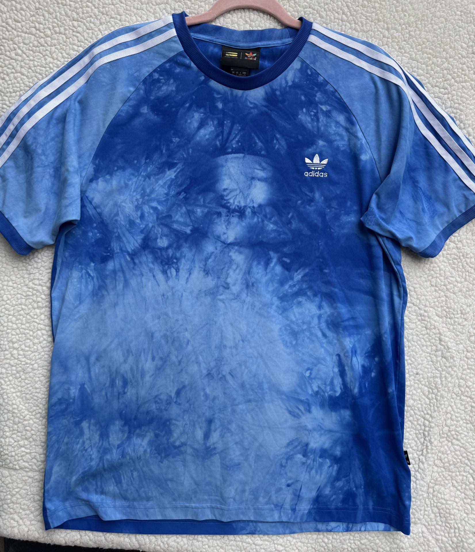 Adidas Pharrell Williams Hu Blue Large Mens Shirt