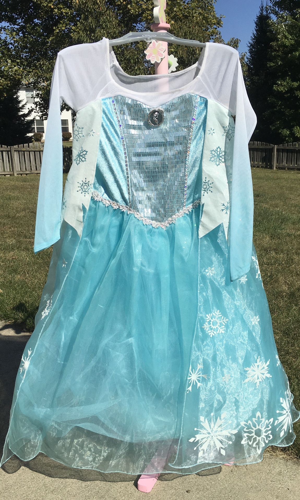 Disney Elsa Costume Size 9-10