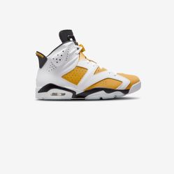 Yellow Jordan 6s Size 9