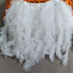 Girls White Tulle Tutu Skirt / Petticoat One Size Fits Most