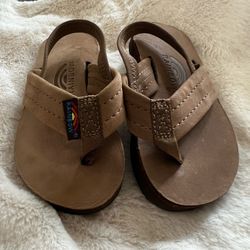 Toddler rainbow sandals New 