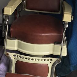 Antique Barber Chair-Koken