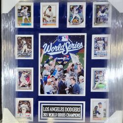 2026 Dodgers 10-Card Display Piece w/ Ohtani, Mookie, Kershaw, Freeman Cards