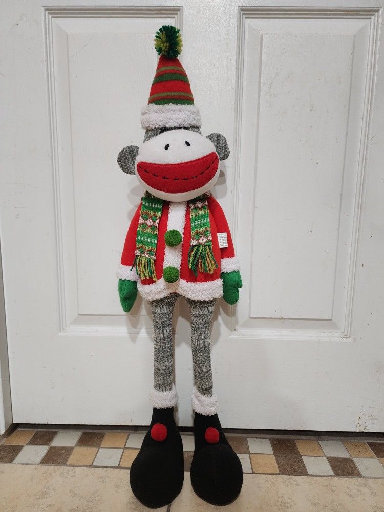 Vantage Christmas Sock Doll, 30"H