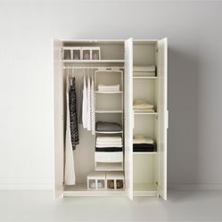 Ikea White Closet 