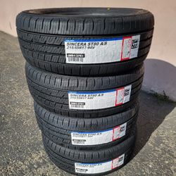 215 55 17 NEW TIRES CAMRY AVALON ALTIMA ACCORD ACURA LEXUS KIA MALIBU IMPALA 