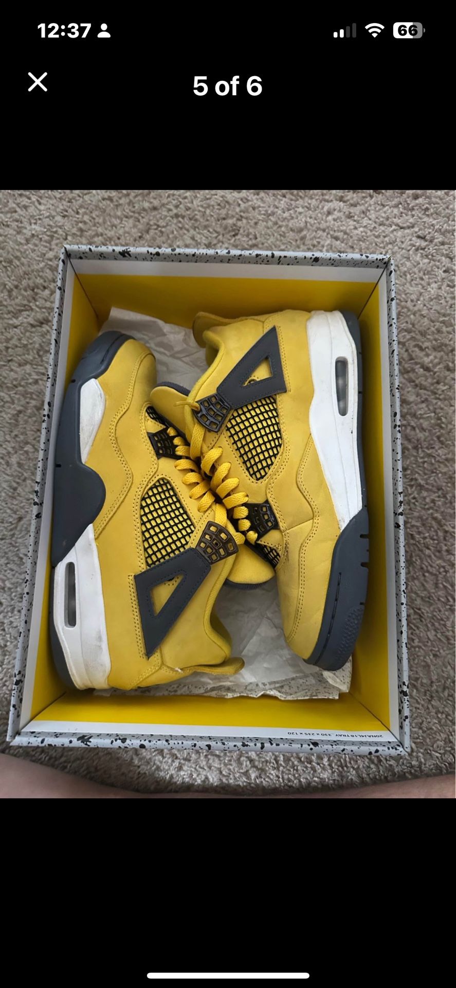 Lightning Jordan 4 2021