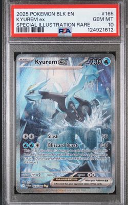 Kyurem ex PSA 10 Special Illustration Rare 165/086