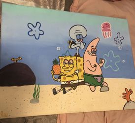 Spongebob High Painting