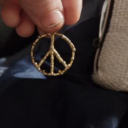 Peace Sign Pendant