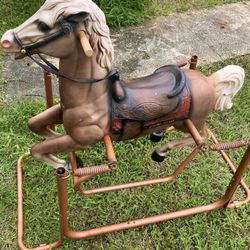 *READ* Vintage Wonder Horse Bounce Riding Horse Rocking Hobby