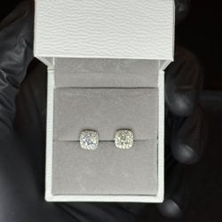 💎 BRAND NEW Moissanite Stud Earrings – Pass Diamond Tester 💎