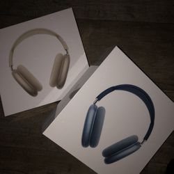 Blue AirPod Max + Apple Care