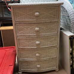 Wicker Dresser 