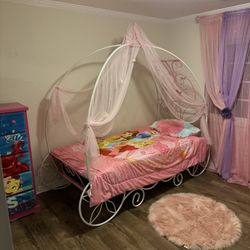Princess Bed dresser 350.00 obo for Sale in Los Angeles CA OfferUp