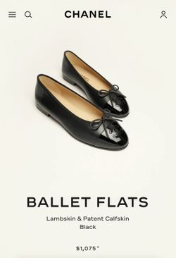 CHANEL Ballet Flats