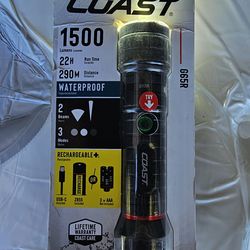 flashlight 1500 coast