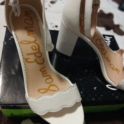 Sam Edelman Women s Odila Sandal Bright White Leather 7