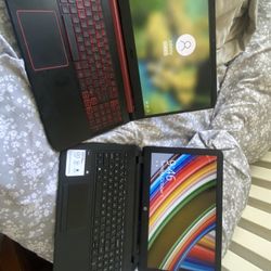 2 Laptops After Gaming Nitro And Hp 15 Big Screen 