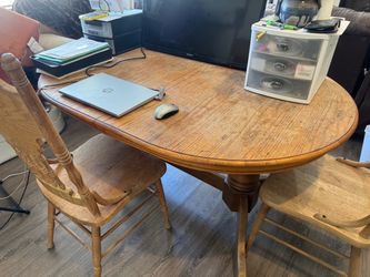 Dining table with 4 chairs