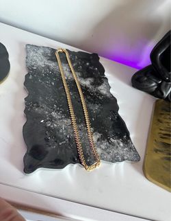 14 k Miami Cuban necklace