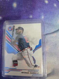 Michael Harris II Atlanta Braves Serial Numbered Baseball Card