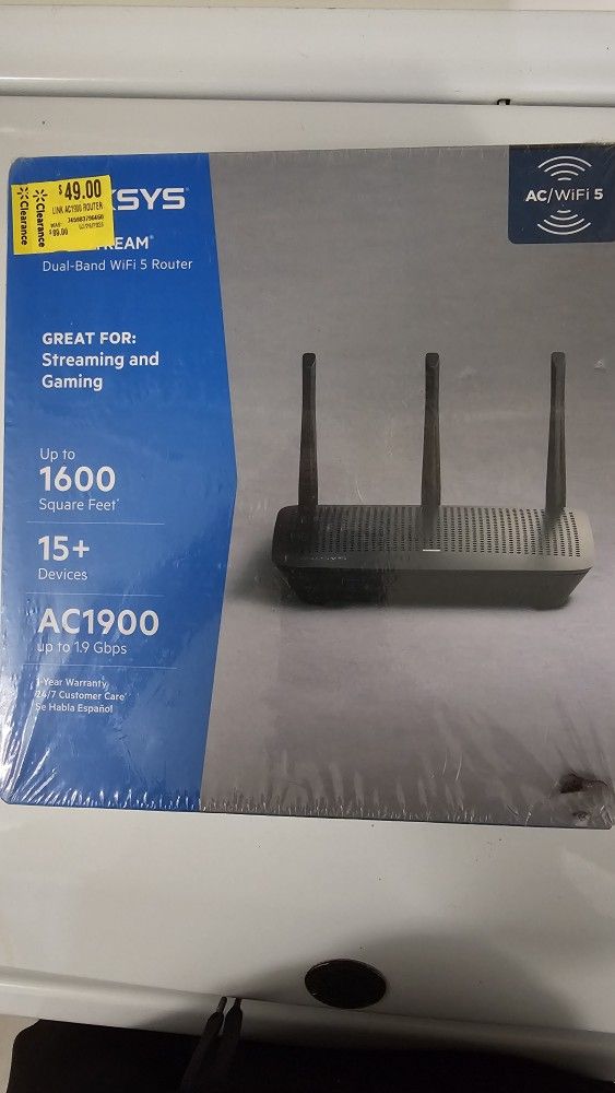 Linksys AC1900 Dual Band Wifi Router