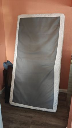 Twin Spring Box with Bed Frame