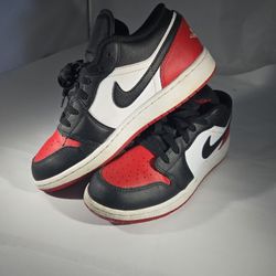 Nike Air Jordan 1 Low – Size 6.5Y (Women’s 8) – Classic Bred Colors 🔥