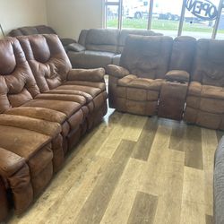 SOFA AND LOVESEAT RECLINER FREE DELIVERY 🚚 