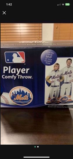 New York Mets Snuggie Comfy Player Throw 