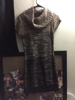 Long brown dress