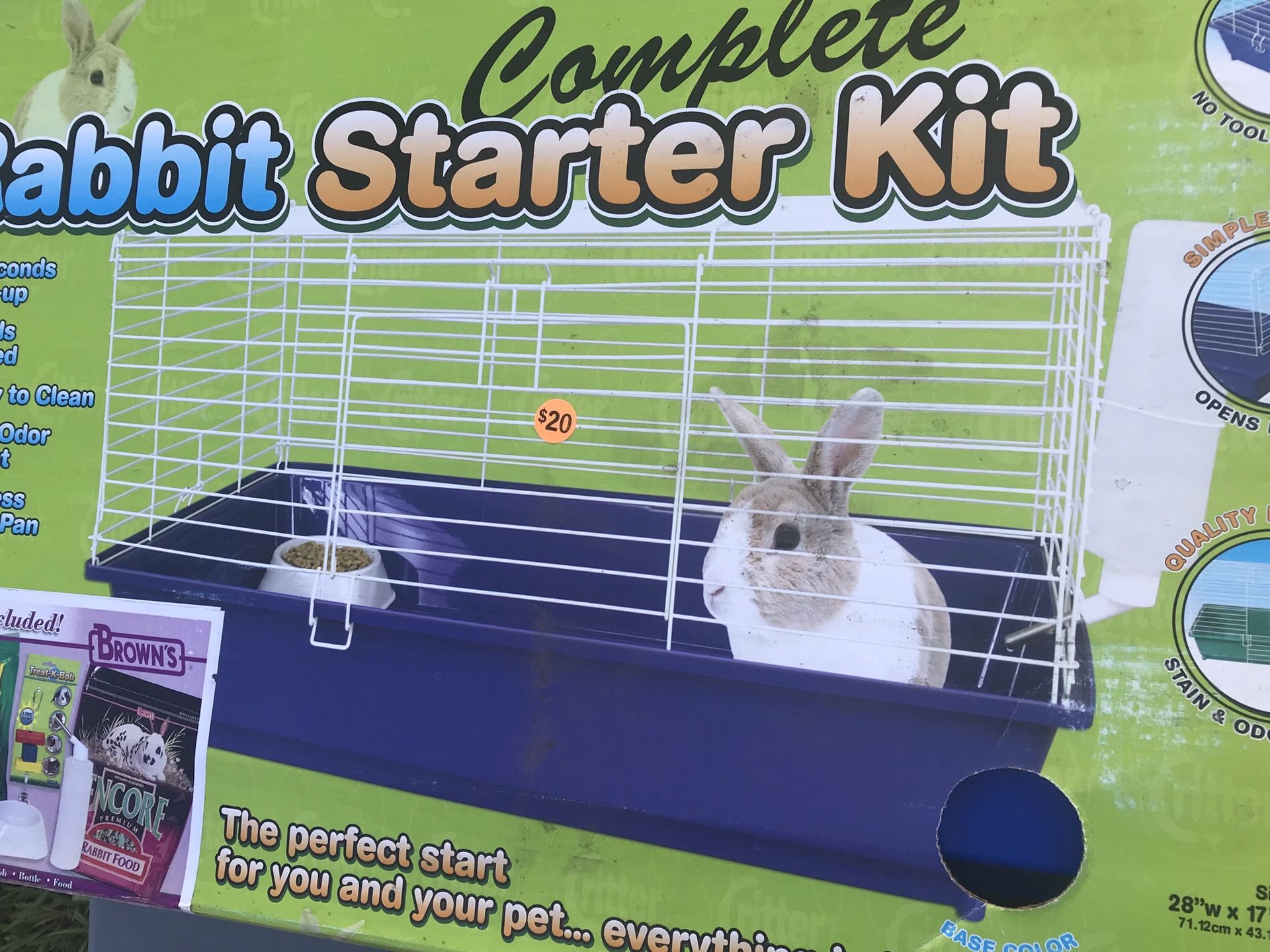 Rabbit/Hamster/Guinea Pig Starter Kit
