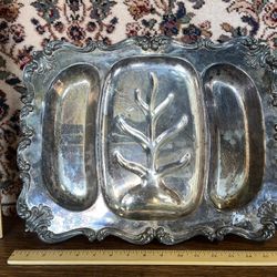 Silver Plated Trays Platters & Much More