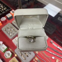 White Gold Band Ring