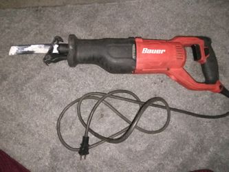 Bauer Variable Speed Reciprocating Saw 