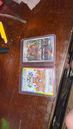 Rare Pokémon cards six each