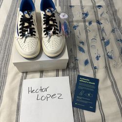 Travis Scott Fragment Sail Military Blue DS