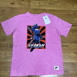 Nike Swoosh Man Kids Shirt Size L