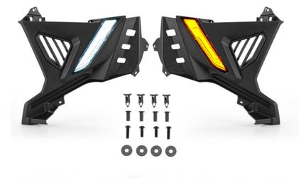 HAKA TOUGH Front Lower Accent Lights & Panels Kit for Polaris Slingshot S SL SLR R LE GT 

OEM ,,,,
DRL & Trim Panel
Sling
