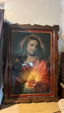 Sacred Heart of Jesus Picture Frame