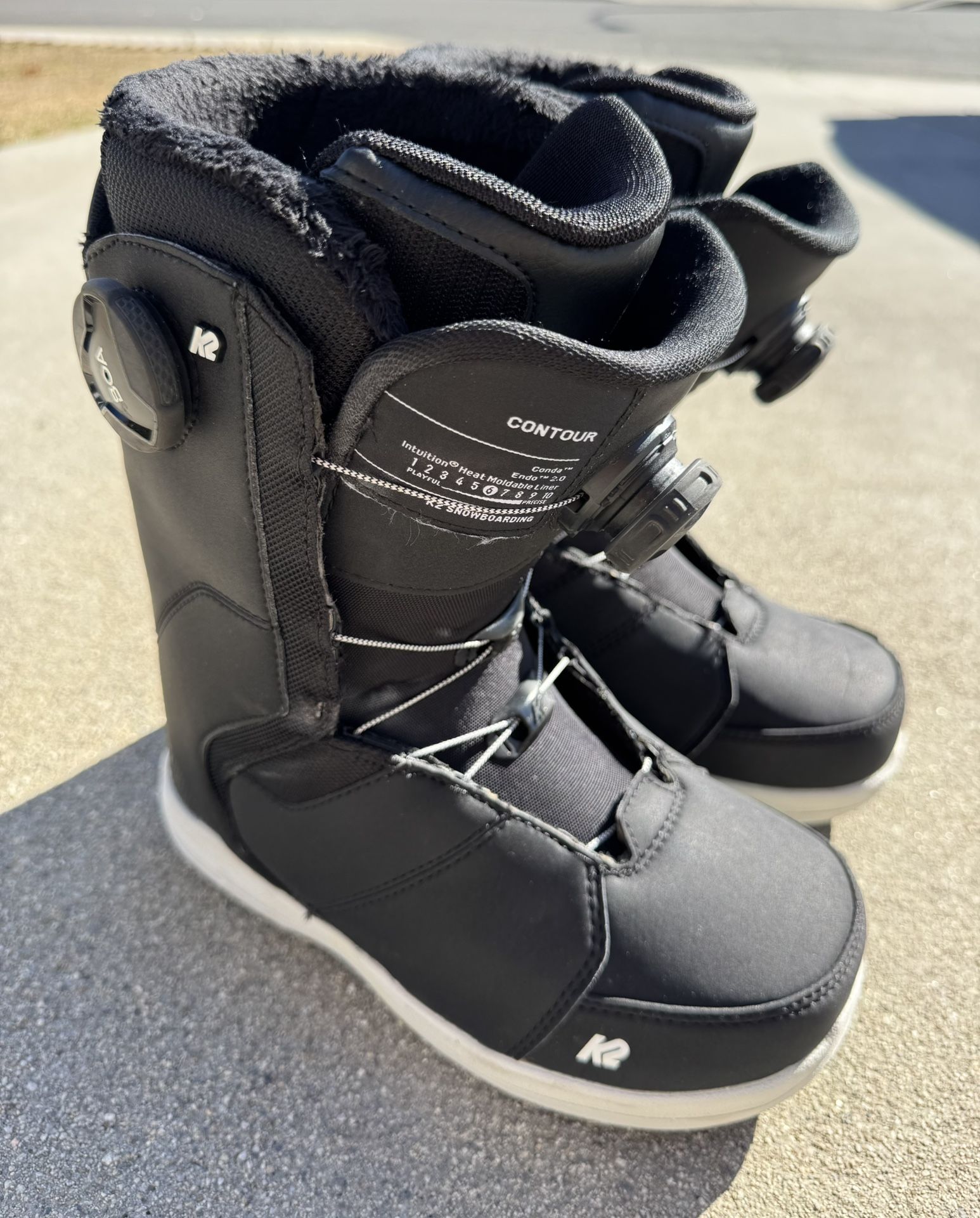 Contour K2 Size 7.5 Women’s Snowboard Boots