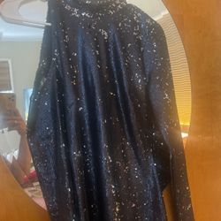 Gorgeous Brand New Assymetrical Sequined Party/Prom/Wedding Dress