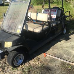 Double Seat Golf Cart   Parting Out. 