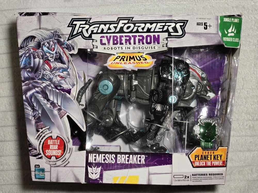 Transformers Cybertron Nemesis Breaker Jungle Planet Key - Primus Unleashed